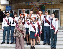 В михайловской школе прозвучал Последний Звонок