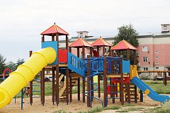 Детская площадка в посёлке Новооктябрьский: новые возможности для развития и отдыха