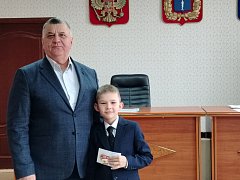 Михакйловским школьникам вручены золотые знаки ВФСК ГТО