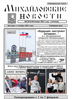 Михайловские новости №3 (814)