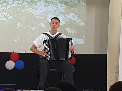 В михайловском Доме культуры прошло мероприятие «Символ, рожденный историей»
