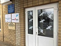 Михайловская школа присоединилась к акции "Журавли" в память о жертвах теракта в "Крокус Сити Холл"