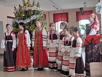 В михайловском Доме культуры состоялось театрализованное представление «Рождественская сказка»