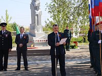 Глава МО п. Михайловский поздравил жителей, ветеранов и тружеников тыла с Днем Победы
